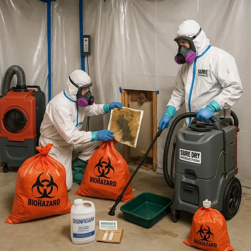 Contaminated Water Handling Protocols process in Delaware County, IN